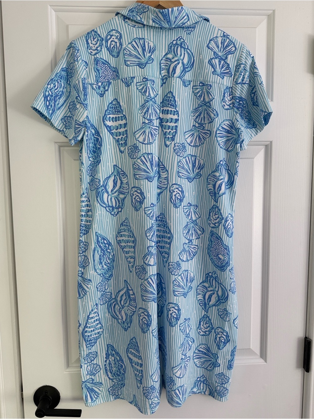 Lilly Pulitzer UPF 50+ ChillyLilly Mandi
Dress in Fresh Water Blue Cool as Shell - Picture 7 of 9